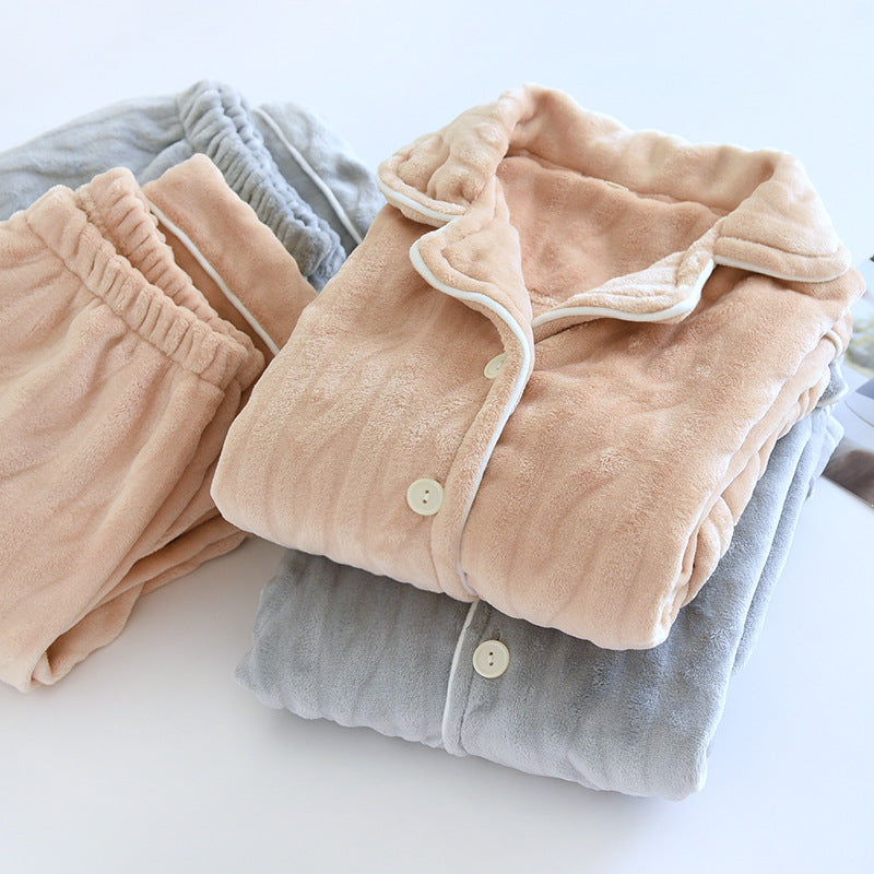 Female Coral Fleece Pajamas