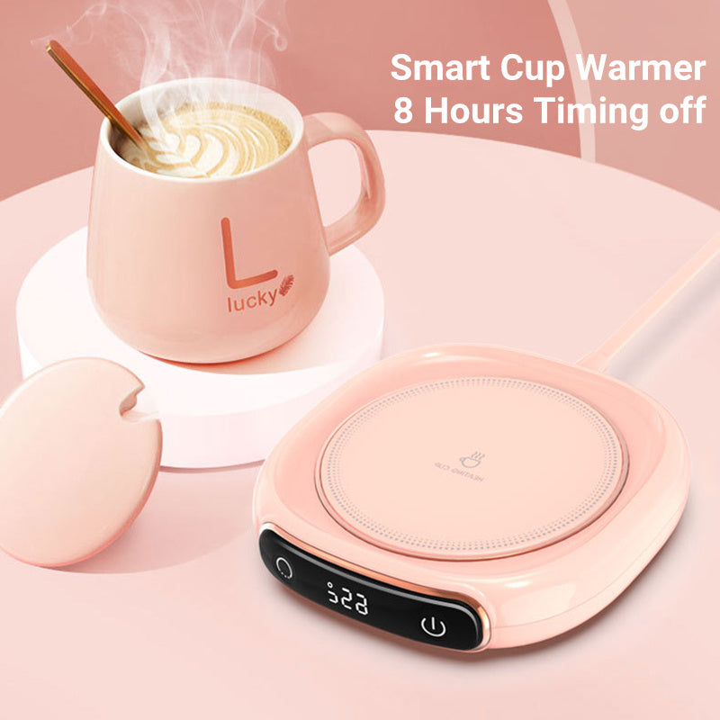 Smart Coffee Mug Warmer & Heating Coaster for Constant Temperature Insulation - Desktop Heating Pad