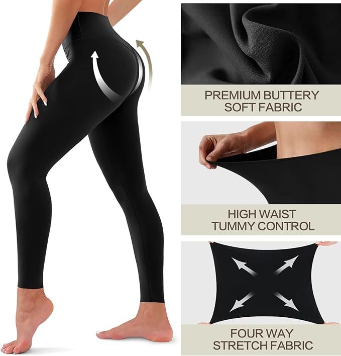 Gym 3-piece Yoga Pants  Without Pockets