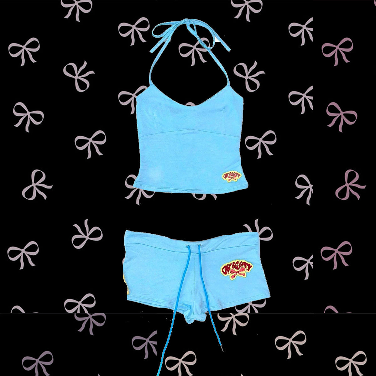 Camisole Super Short Shorts Two-piece Set