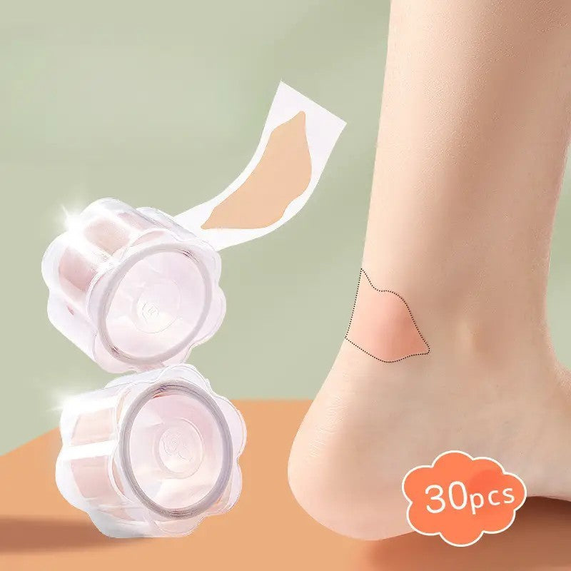 Transparent Invisible Anti-wear Sticker, High Heel Sticker, Shoe Toe Anti-wear Tape, Heel Anti-wear Sticker 30 Pieces