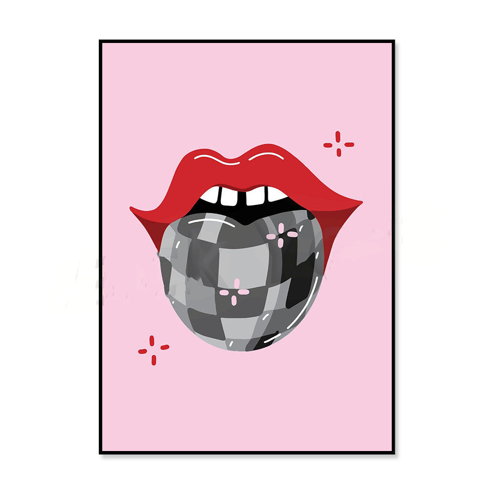 Y2K Poster Vintage Illustration