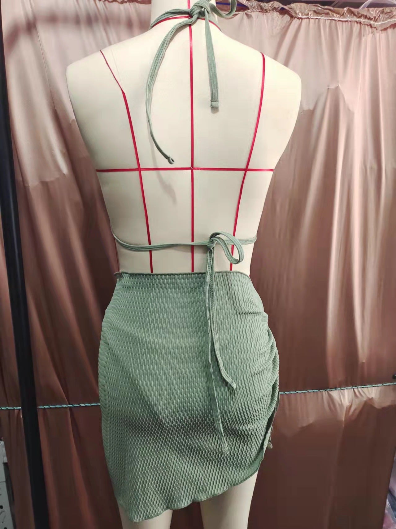 Women's Sexy Russian Split Three Piece Swimsuit