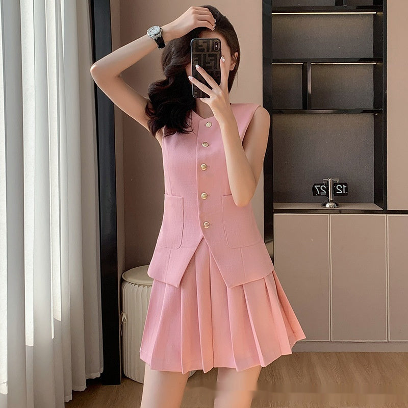 Light Luxury Women's Outer Wear Vest Suit