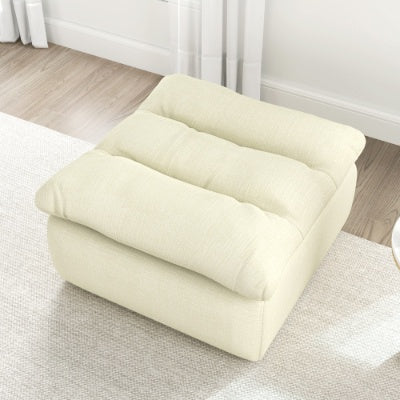 Lazy Floor Sofa, Modern Armless And Backless Sofa Chair, Comfy Accent Bean Bag Couch