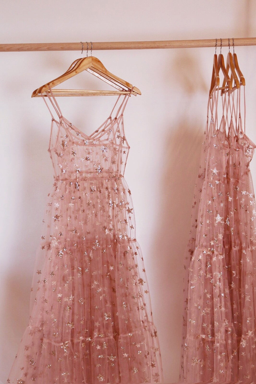 Star Sequin Mesh Fairy Dress
