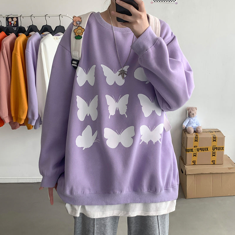 Harajuku Style Plus Plus Size Sweater Women
