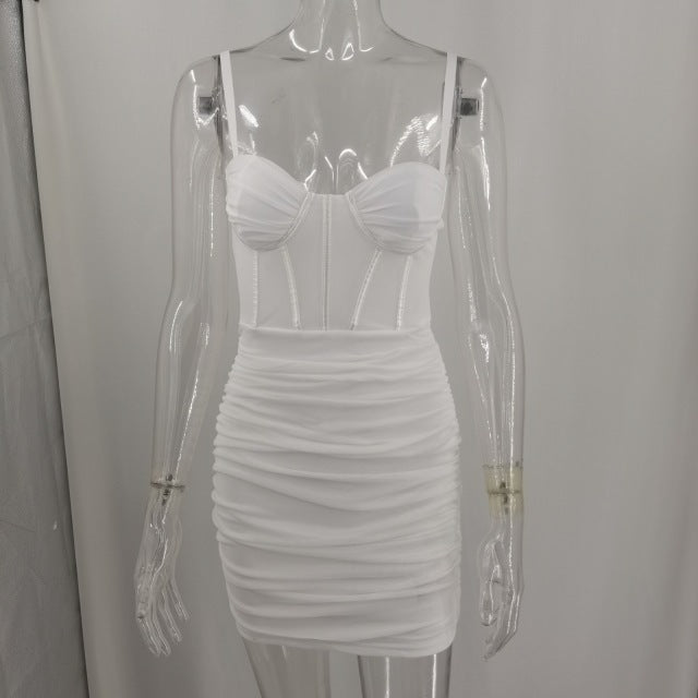 Spaghetti Strap Sexy Party Dress Fashion