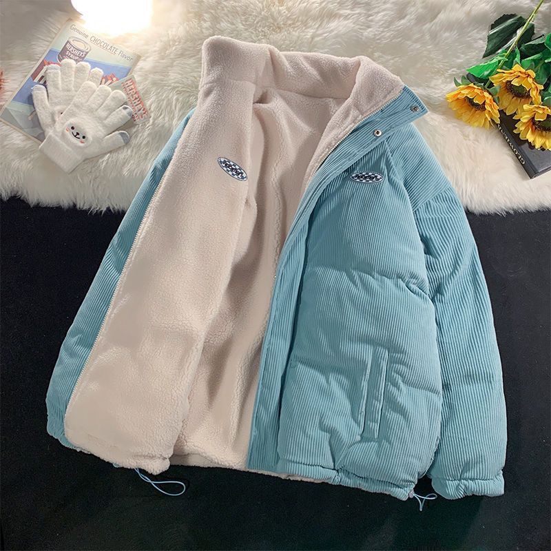 Winter Plus Ultra-thin Student Double-sided Coat Lambswool Clothes For Women