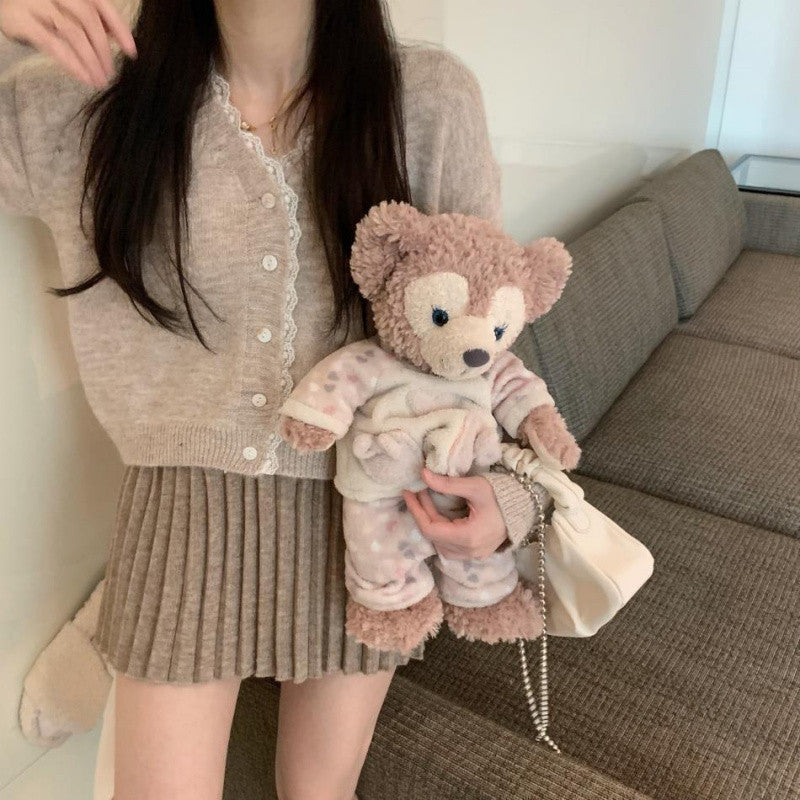 Short Sweater Women's Design Sense Lace Cardigan Coat