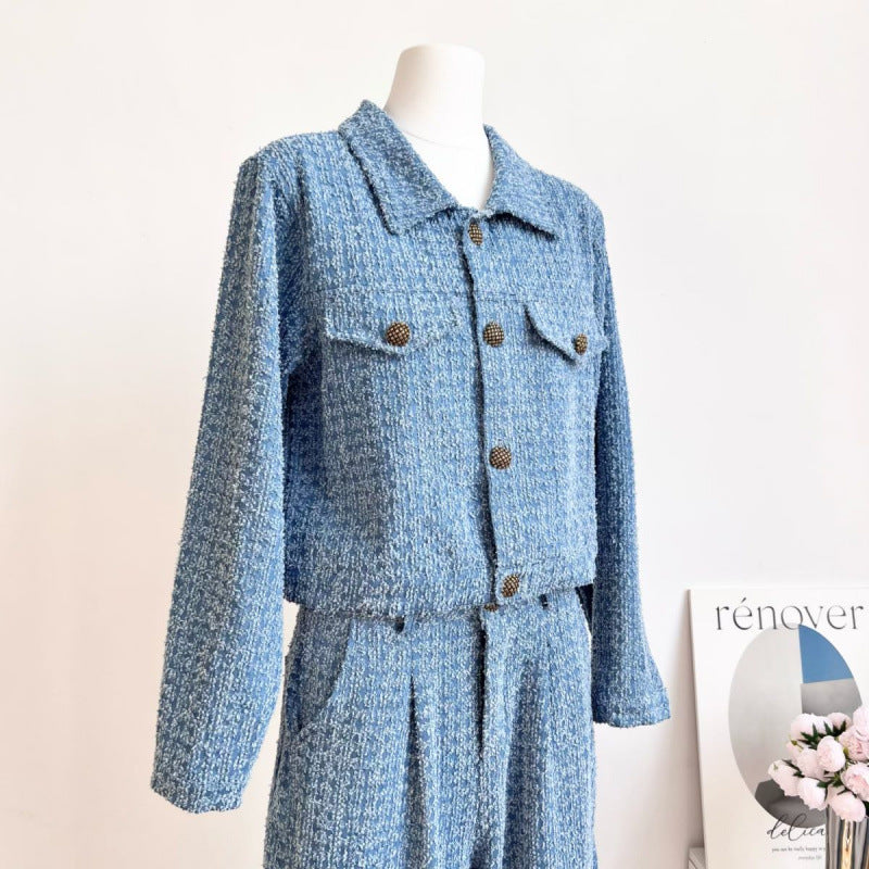 Classic Style Denim Coat For Women Spring Popular
