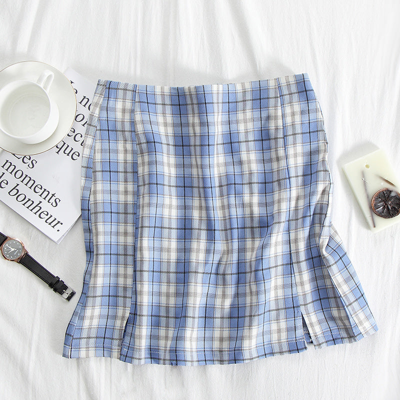 Skirt high waist bag hip skirt