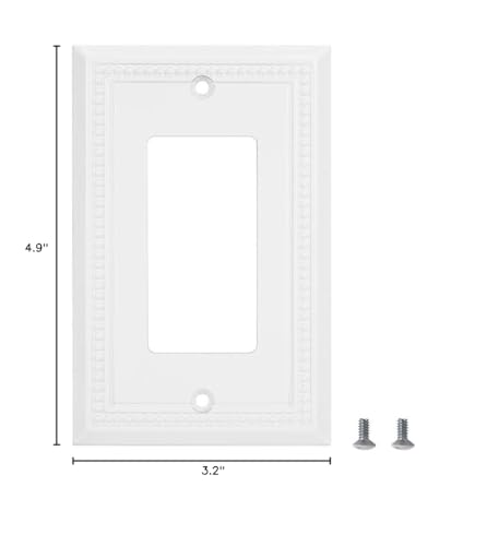 Pearls Heavy Duty Switch Plate/Wall Plate/Outlet Cover