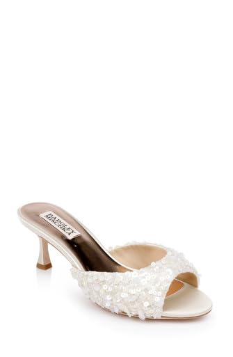 Women's Sequins Heeled Sandal