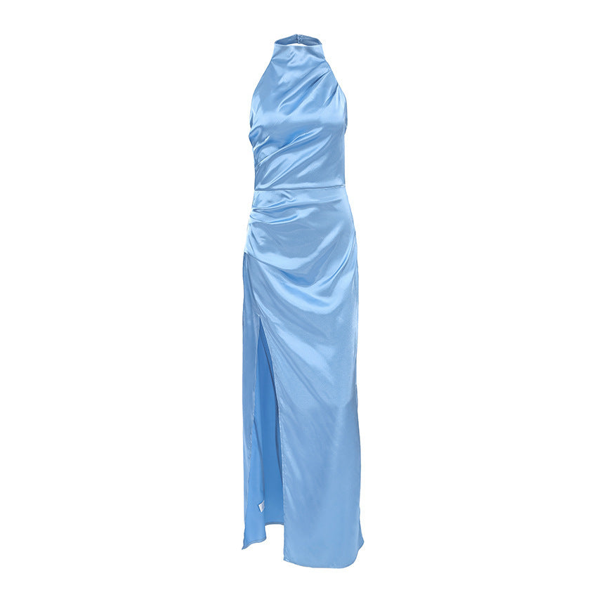 Sleeveless Split Dress Female