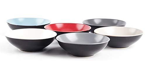 Stoneware Two-Tone Colors Life 12pc Dinner Set