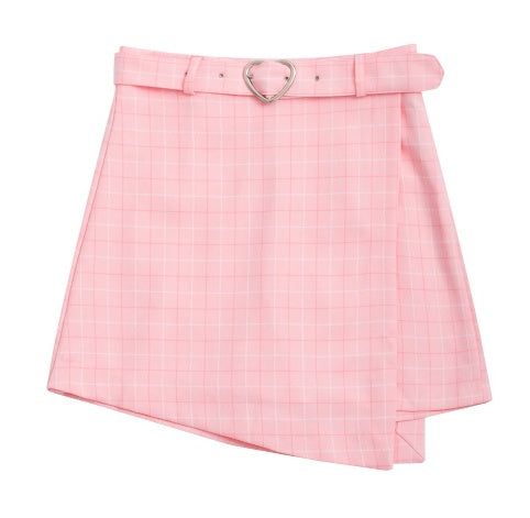 Women Plaid skirt