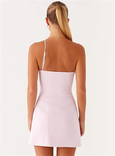 Women's Strapless 3D Flower Mini Dress Sexy Ruffle Short Tube Dress with 3DFloral Bodycon Backless Cocktail Party