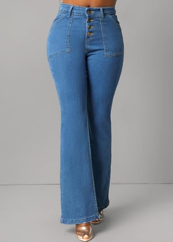 Casual Plus Size Jeans for Women