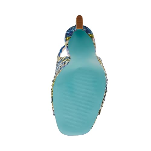 Rhinestone Betsey Johnson Women's Mina Heeled Sandal