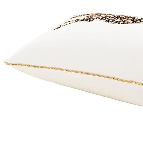 Juicy Couture Rectangle 1-Piece Living Room and Bedroom Décor, Decorative Accent, Premium Reversible Throw Pillow