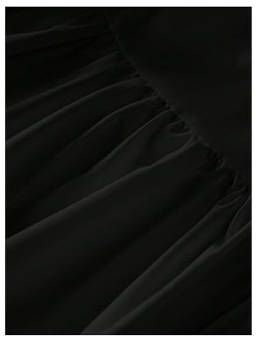 Women's Bubble Mini Dress Halter Backless Ruched Y2K Short Sundress with Built-in Shorts