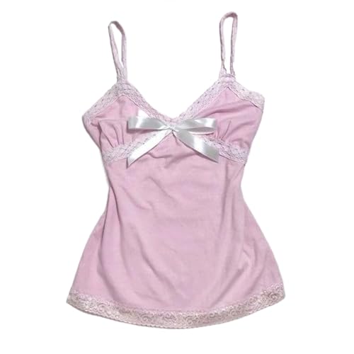 Emo Coquette Cropped Top Grunge 2000s Spaghetti Strap Tops Streetwear Vintage Camisole Y2k Cheetah Tops