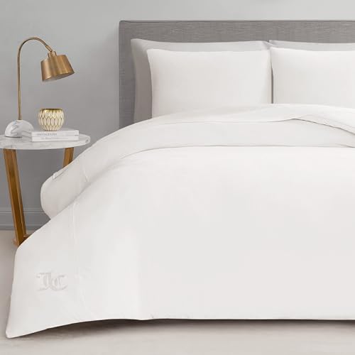 Juicy Couture Solid Velour 3-Piece King Comforter Set â€?Luxurious Bedding Ensemble