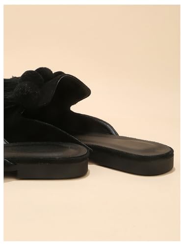 Women's Dress Shoes Slip On Flats Comfortable Pointed Toe Mules Dressy Casual Loafers Shoes