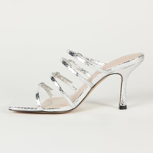 The Drop Women's Naomi Strappy Buckle Heeled Sandal