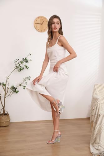 Rhinestone Butterfly Stilletos Heels Sandals for Women, Open Pointed High Heels Sandals Ankle Strap Buckles