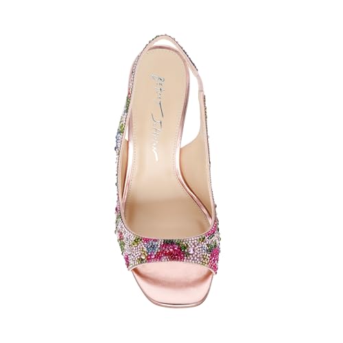 Rhinestone Betsey Johnson Women's Mina Heeled Sandal