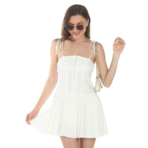 Women's French Sexy Slim Dress Backless Strappy Halter Dress