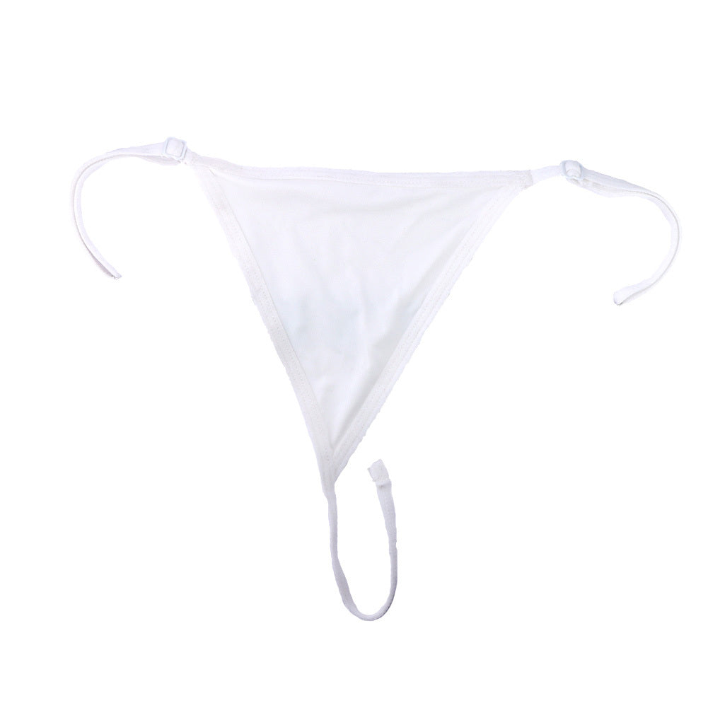 Women Custom Thong With Letter Name Personality G-String Panties Underwear Waist Body Chain Lace Thongs Jewelry Gift