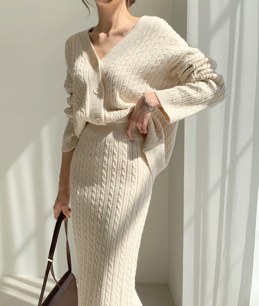 Knitted Dress Sweater Women