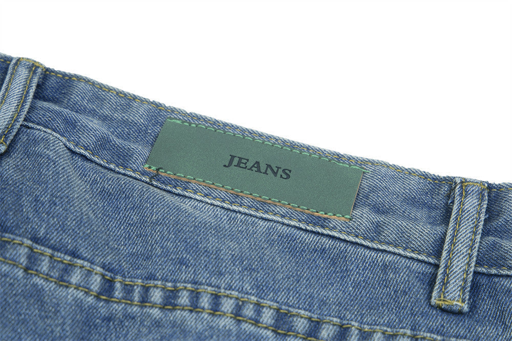 Washed Loose Wide-leg Jeans For Women