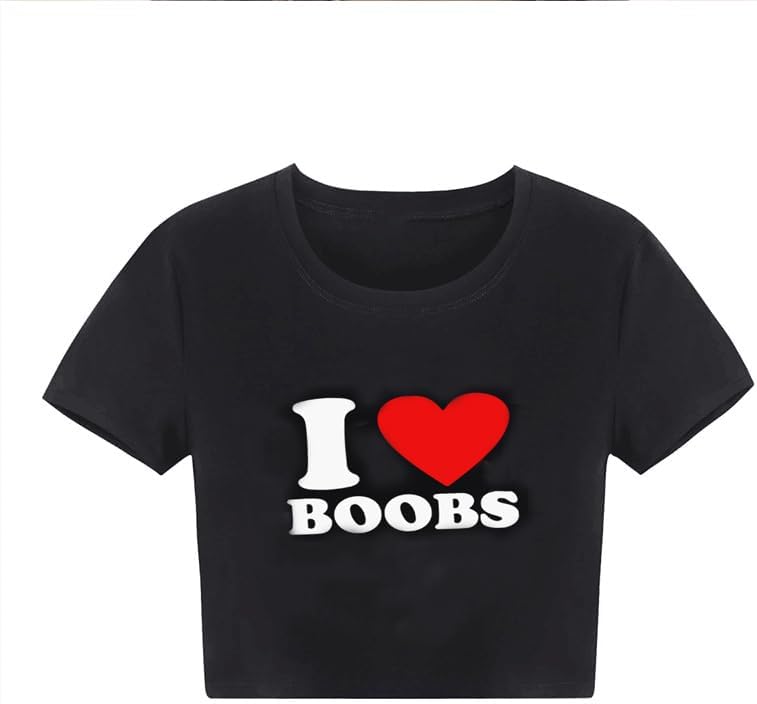 Girls Baby Tees Y2k Funny Graphic Short Sleeve Y2K Short Sleeve Graphic Crop Tops