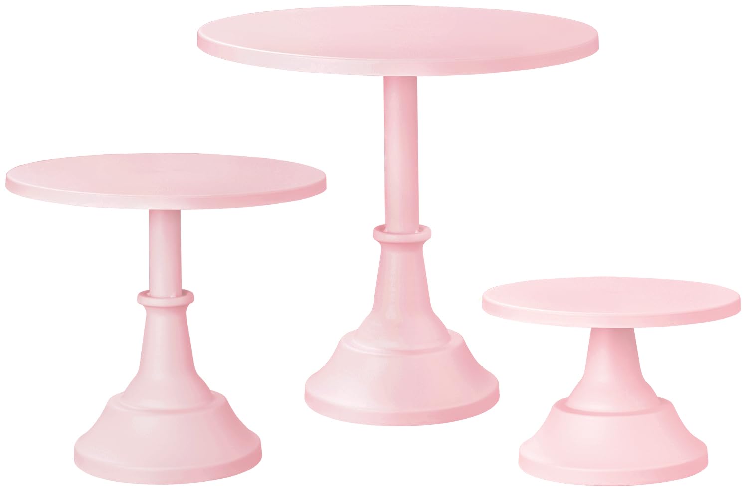 Cake Stand, Cake Stand Set Disc Diameter 8" 10" 12", Perfect Dessert Table Display Set, 3 Pcs