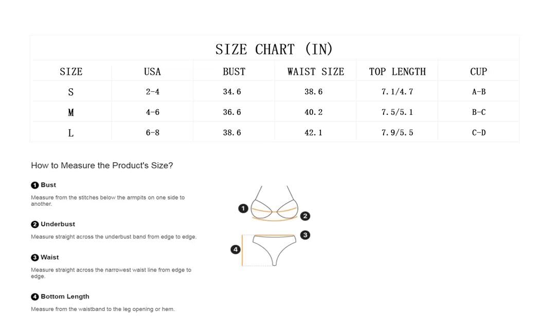 Women's Ditsy Floral Print Bathing Suit High Waisted Halter All Over Swimsuit Bikini Set