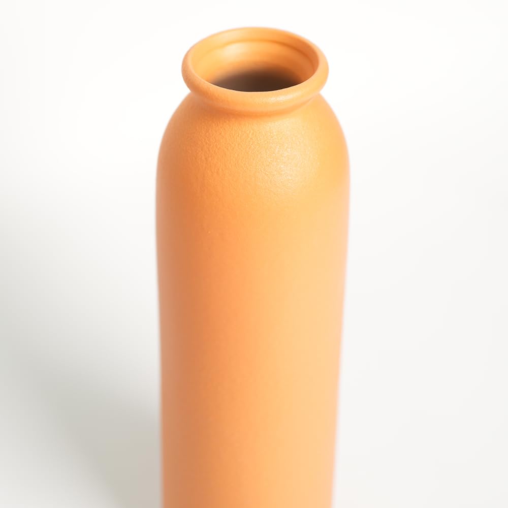 Tall Decorative Ceramic Vase Set, 3 Pieces