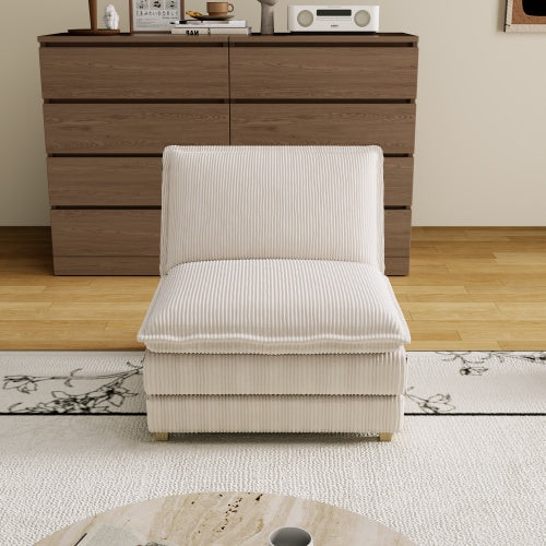 Modular Sectional Sofa,Deep Seat Couch For Living Room , 4 Pillow, Modern L-Shaped Sofa For Living Room Bedroom Apartment