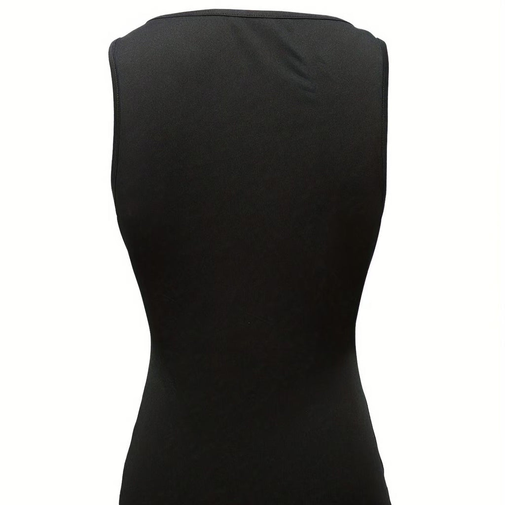 Women's New Solid Color Sweetheart Sleeveless Vest Slim Fit Top