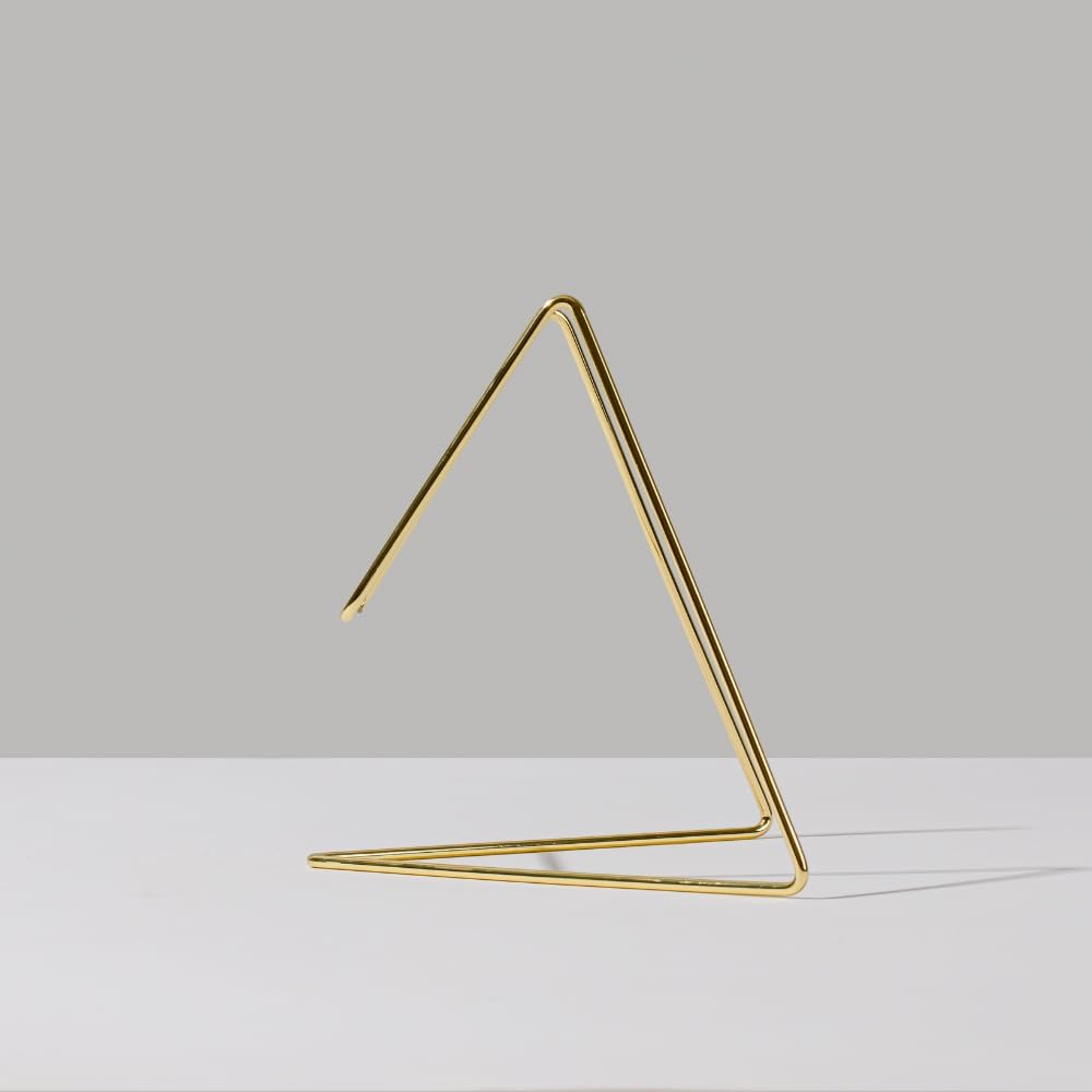 Mirror Stand â€?Brass-Coated Wire Holder for Angle Adjustment, Designed V Non-Reversing Mirror