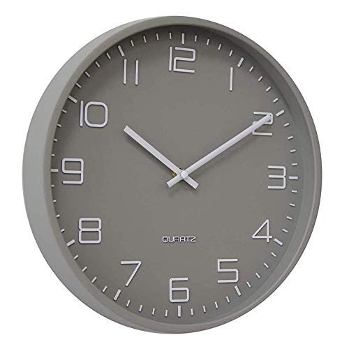 Wall Clocks Battery Operated - 12 inch Silent Non Ticking Modern