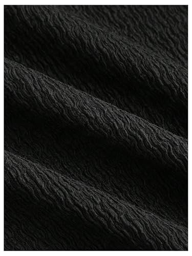 Women's 3D Floral Bell Sleeve Mock Neck Midi Dress Ruffle Hem Bodycon Wedding Guest Dresses