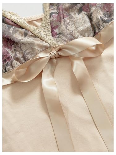 Women's Coquette Tank Tops Y2K Lace Trim Crop Top Bowknot Deep V Neck Sleeveless Camisole Blouse