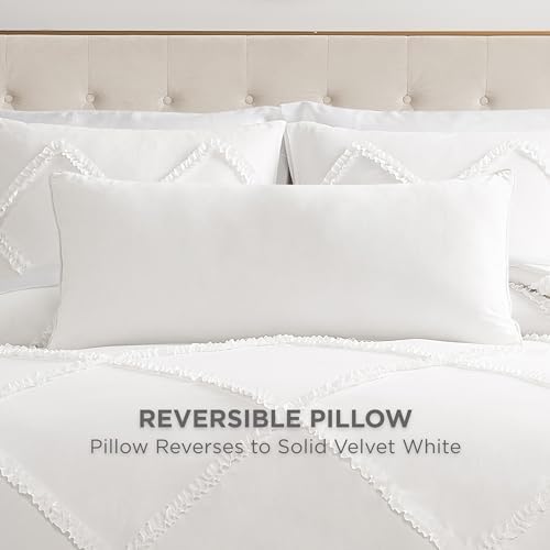 Juicy Couture Rectangle 1-Piece Living Room and Bedroom Décor, Decorative Accent, Premium Reversible Throw Pillow