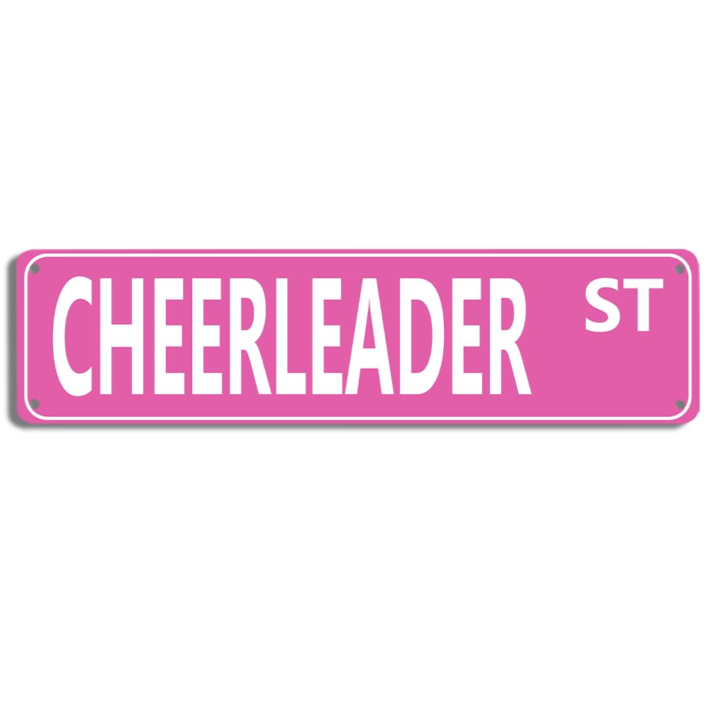 Retro Pink Metal Sign â€?Bold Decor for Home, Bar & Dorm (16x4)