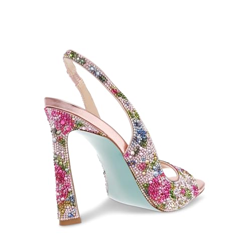 Rhinestone Betsey Johnson Women's Mina Heeled Sandal