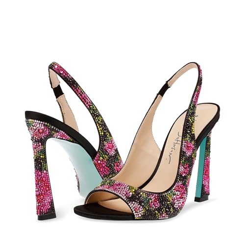 Rhinestone Betsey Johnson Women's Mina Heeled Sandal